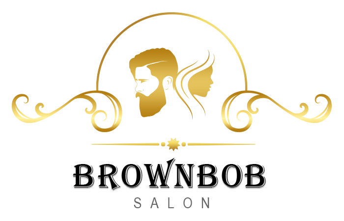 Brown Bob Salon Logo
